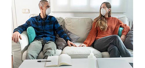 Surprisingly, people who experienced fear during interactions with their partners believed they were coping well with the pandemic as a couple.
