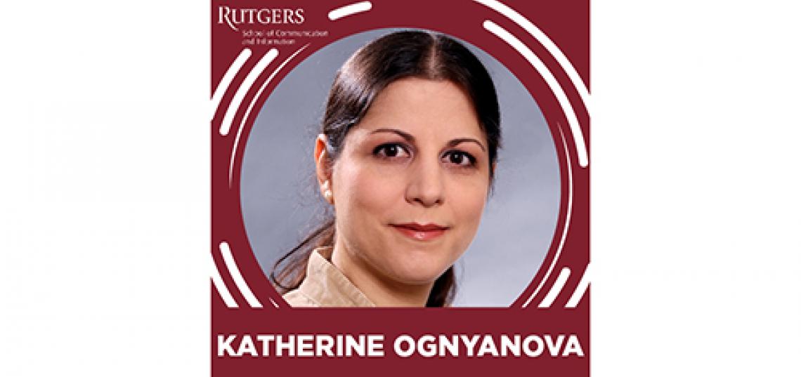 Ognyanova’s research examines the impact of technology and social connections on human behavior. Her publicly engaged work helps policymakers make better decisions about the COVID-19 pandemic.
