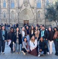 Immersing themselves in the diverse and vibrant Spainish culture and city vibe, all of the students applied their unique takeaways from the trip to their class projects. 