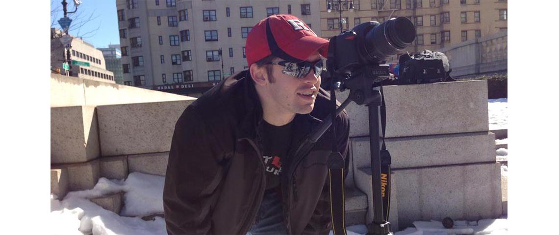 Award-Winning Filmmaker and SC&I Alum Zack Morrison ’14 On Making the Most of SC&I and Rutgers: “Do everything all the time. Be everywhere all at once.”