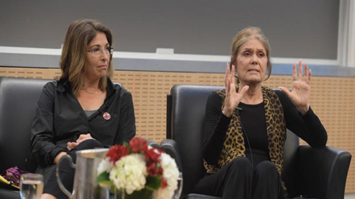 Naomi Klein, an acclaimed writer, public intellectual and social activist, recently concluded her time at Rutgers University-New Brunswick in the first academic chair designed to celebrate the vision of Gloria Steinem.