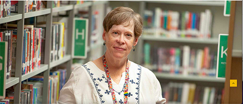 Martha Hickson received 2022 Lemony Snicket Prize for Noble Librarians Faced with Adversity for her fight against censorship.