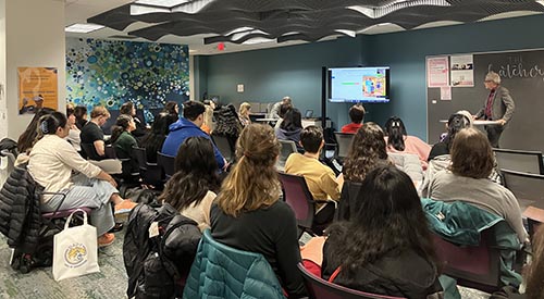 The annual event, organized by SC&I faculty member Marc Aronson, featured nearly two dozen presenters live and virtually, and showcased the new and growing international children’s book collection housed at Alexander Library.     