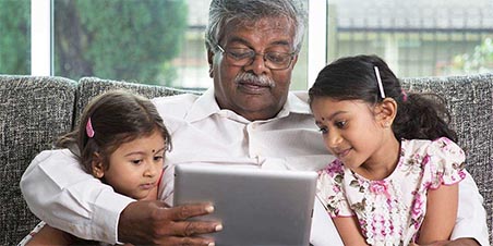 This is part of the first study of its kind to focus on the role of grandparents in socializing children to media use. 