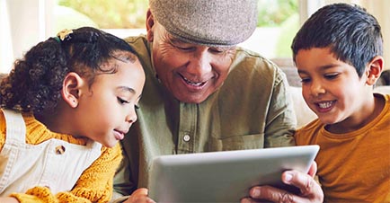 This is part of the first study of its kind to focus on the role of grandparents in socializing children to media use. 