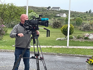 Ireland study abroad  2022 cameraman