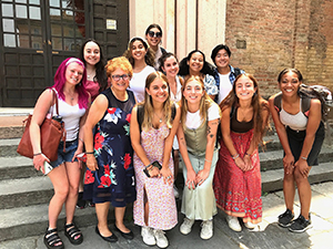 Italy study abroad class 2022 