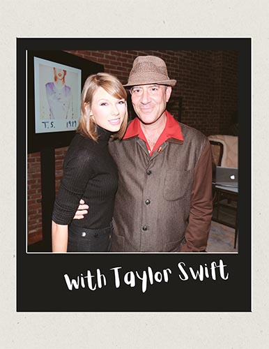 Leo Sacks with Taylor Swift 