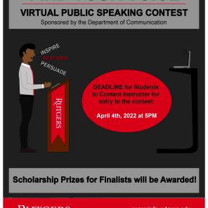 Virtual Public Speaking Contest 