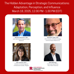 Communications: Adaptation, Perception, and Influence