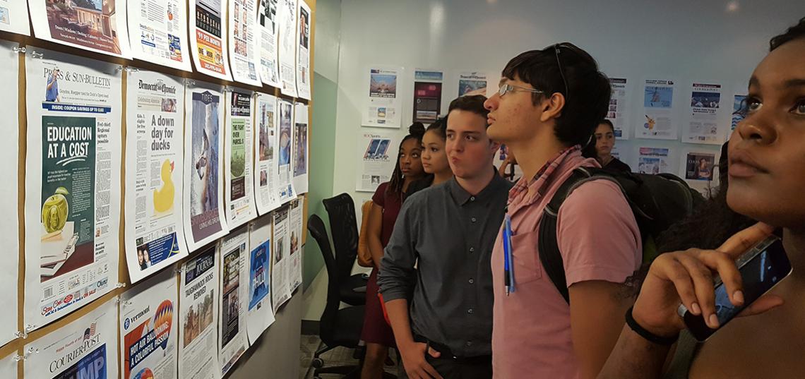 2016 Hugh N. Boyd Journalism Diversity Workshop students