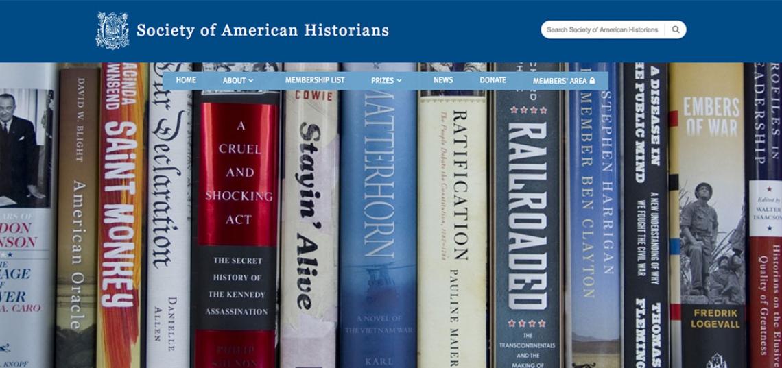 The Society of American Historians has elected Professor David Greenberg to its membership.
