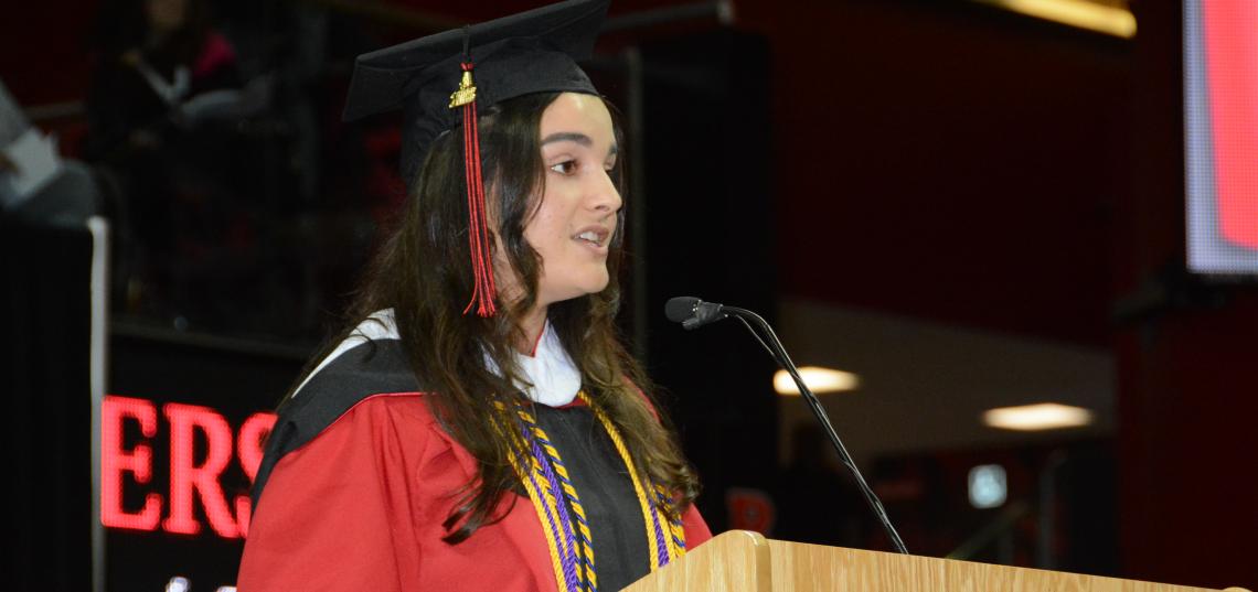 JMS Senior, Alexandra DeMatos, to Speak at SC&I's 2018 Convocation