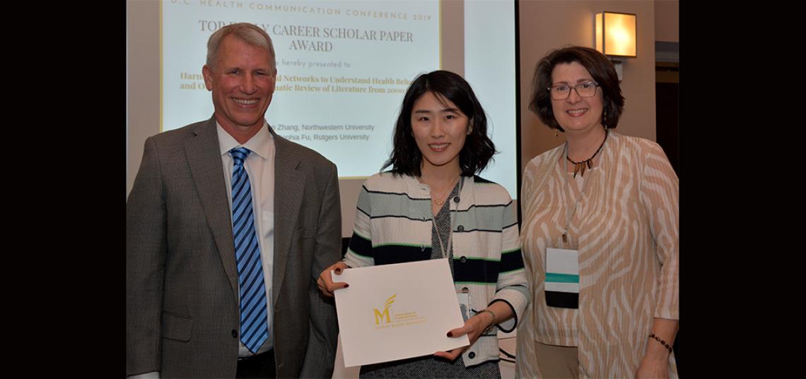 J Sophia Fu Awarded Top Early Career Scholar Paper Award