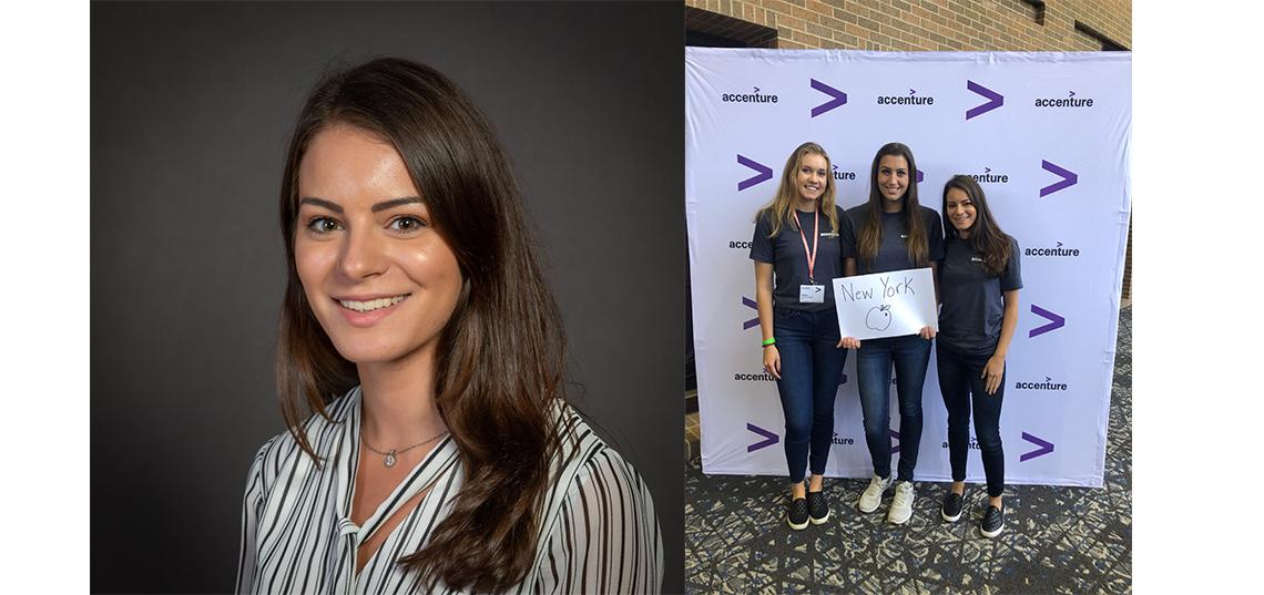 Maria Migliorino ’20 Excels as a Summer Analyst at Accenture 