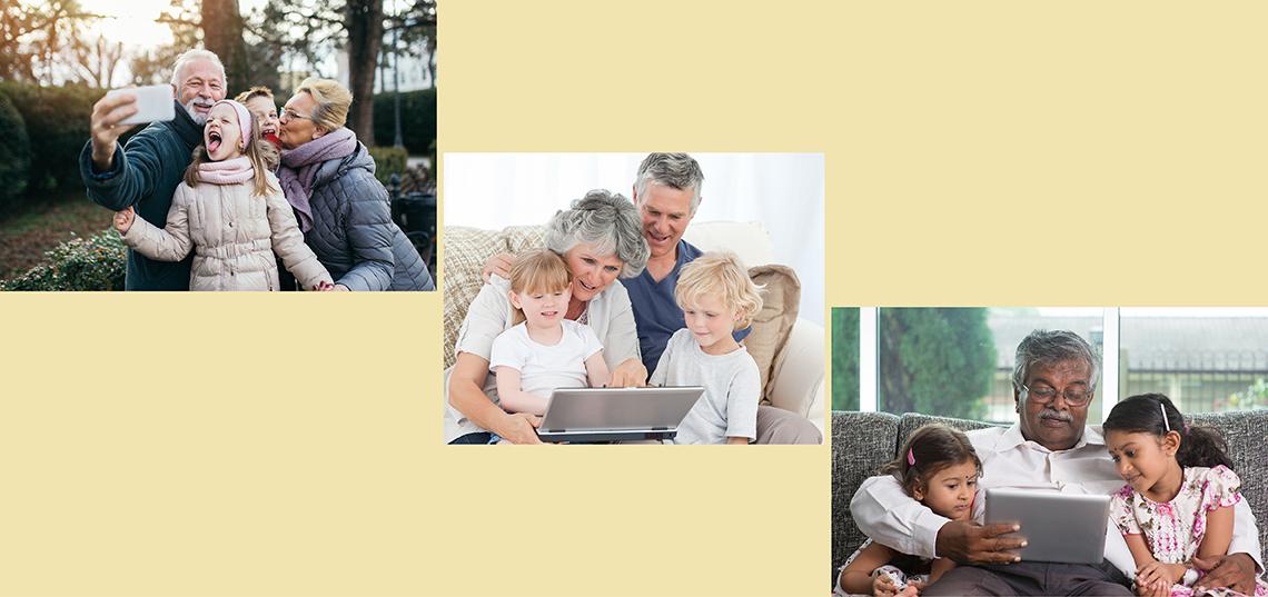 Too Much Screen Time for the Kids? Grandparents May Also Be Complicit