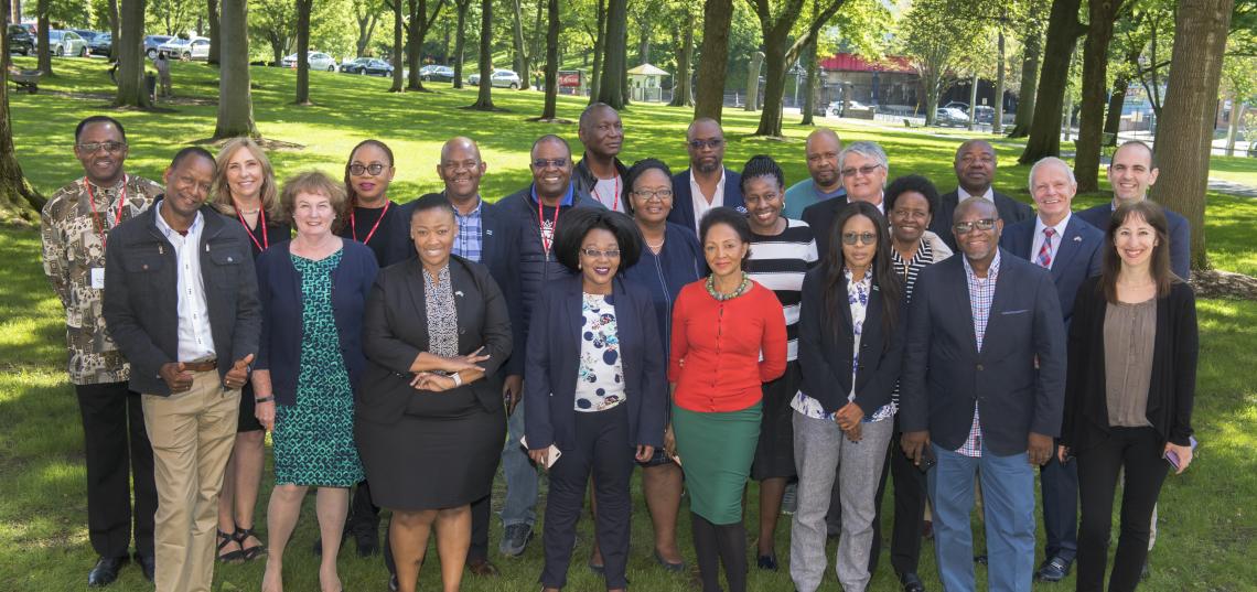 Botswana-Rutgers Leadership Summit Group Photo