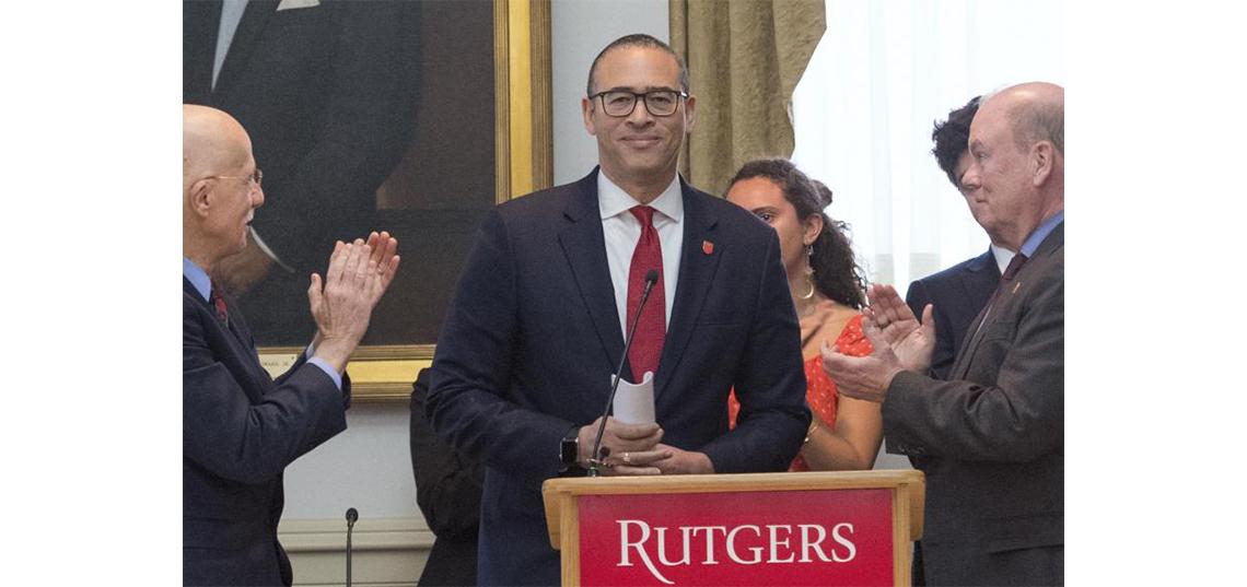 Rutgers names Jonathan S. Holloway the new president of the university.