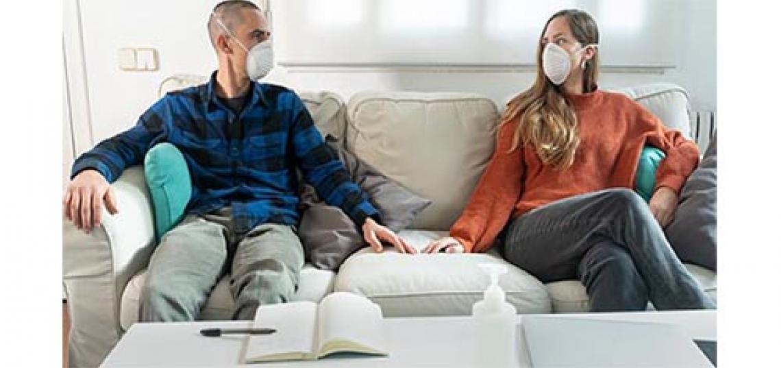 Surprisingly, people who experienced fear during interactions with their partners believed they were coping well with the pandemic as a couple.