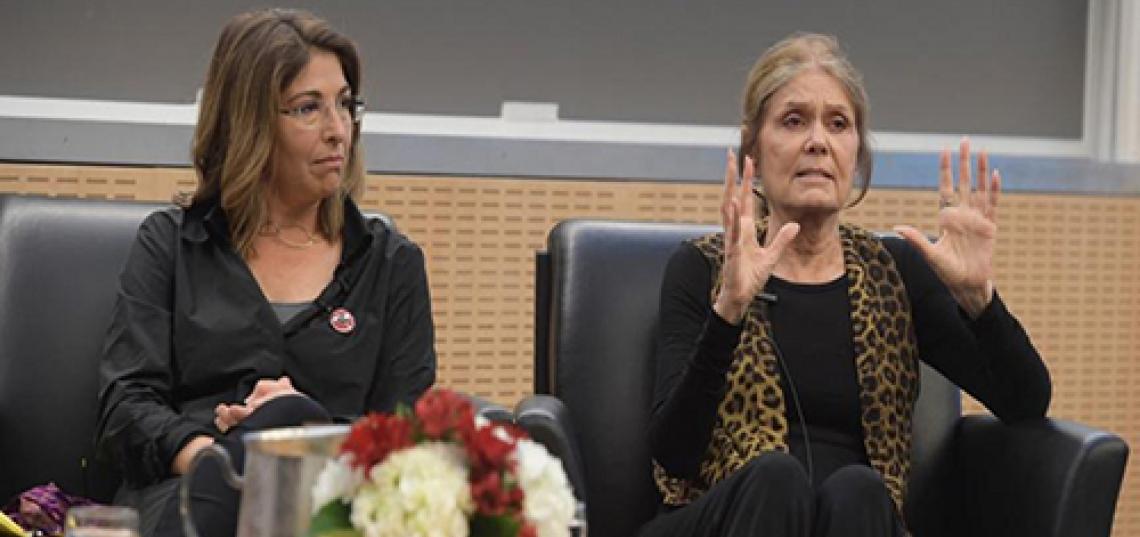 Naomi Klein, an acclaimed writer, public intellectual and social activist, recently concluded her time at Rutgers University-New Brunswick in the first academic chair designed to celebrate the vision of Gloria Steinem.
