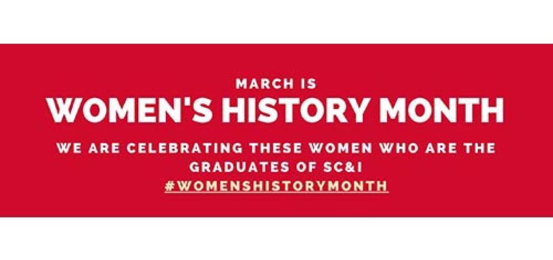 In honor of Women’s History Month, five successful alumnae describe how being female has impacted their experiences as SC&I students and as professionals.