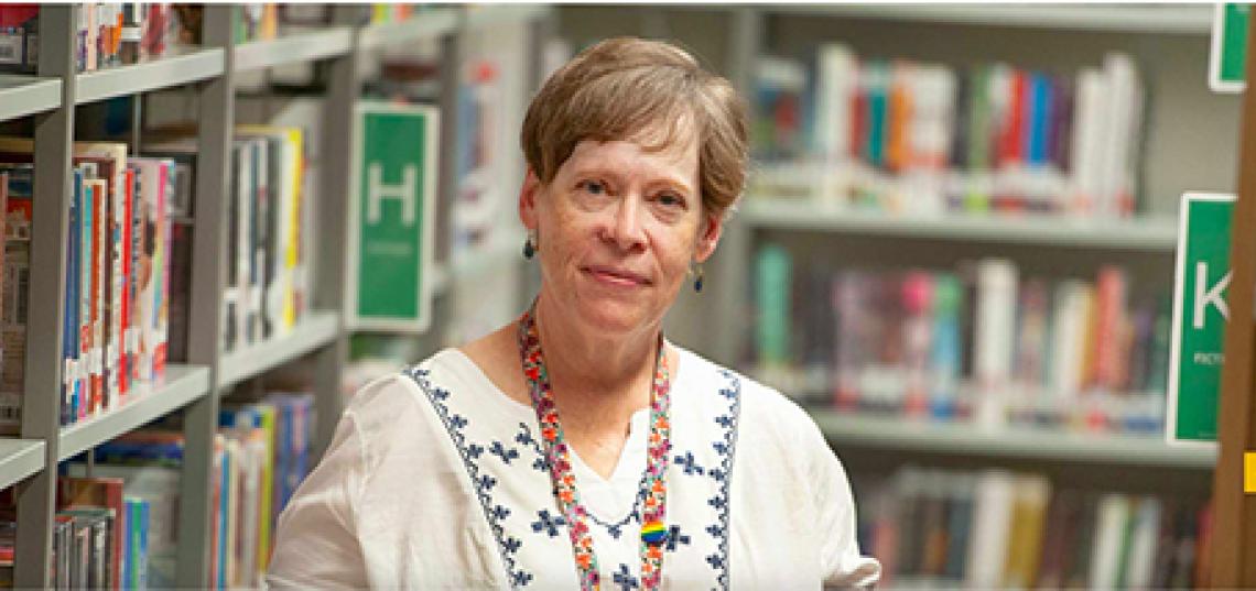 Martha Hickson received 2022 Lemony Snicket Prize for Noble Librarians Faced with Adversity for her fight against censorship.