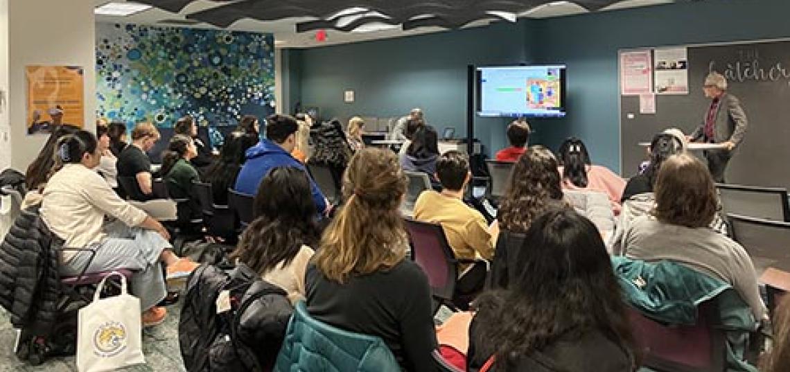 The annual event, organized by SC&I faculty member Marc Aronson, featured nearly two dozen presenters live and virtually, and showcased the new and growing international children’s book collection housed at Alexander Library.     