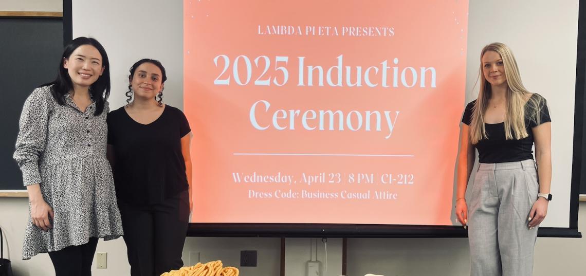 Lambda Pi Eta is the official communication honor society of the National Communication Association (NCA). It was founded in 1985 at the University of Arkansas by Dr. Stephen A. Smith to recognize, foster, and reward outstanding scholastic achievement in communication. Lambda Pi Eta