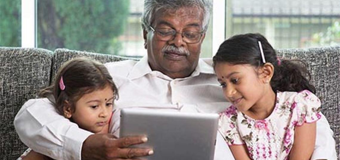 This is part of the first study of its kind to focus on the role of grandparents in socializing children to media use. 