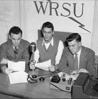 At the WRSU 75th anniversary dinner, the late Roger Cohen, a long-time Journalism and Media Studies faculty member at SC&I, was inducted into the WRSU’s  inaugural Hall of Fame. 