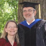 Bob Melvin PhD’06 and his wife Maureen Toole MLS’88