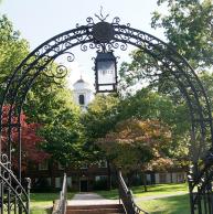 gate at Rutgers University